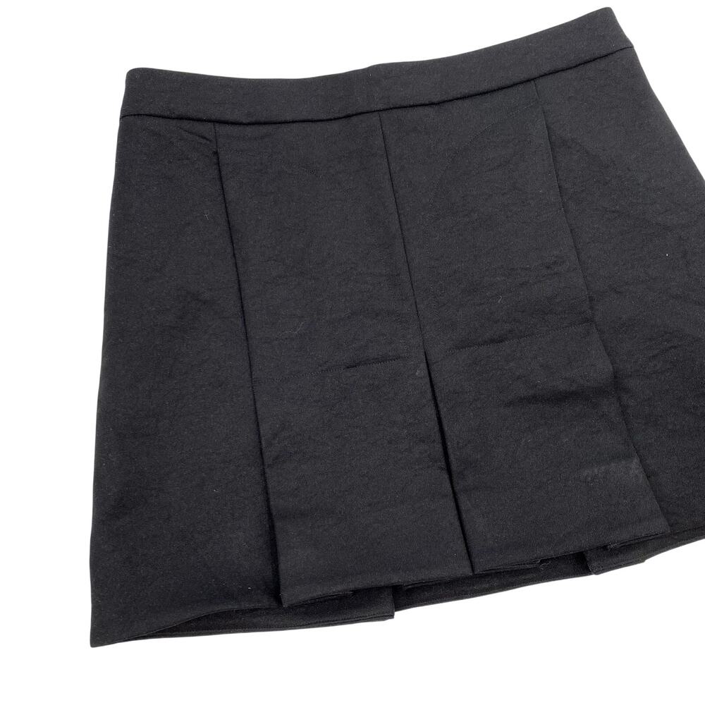 Marni Winter Edition 2013 black pleated mini skirt